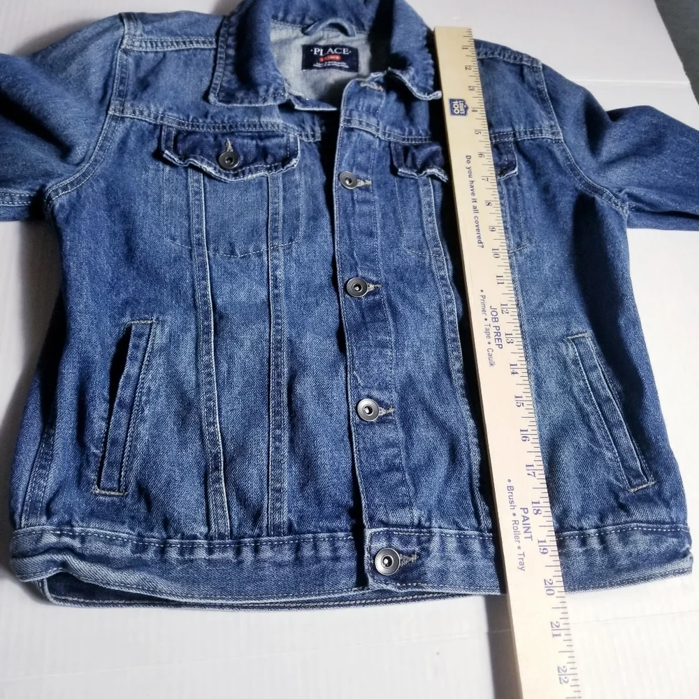 CHILDREN'S PLACE BOY'S JEAN JACKET SIZE LARGE 10/12